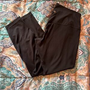 Black High-Waisted Leggings